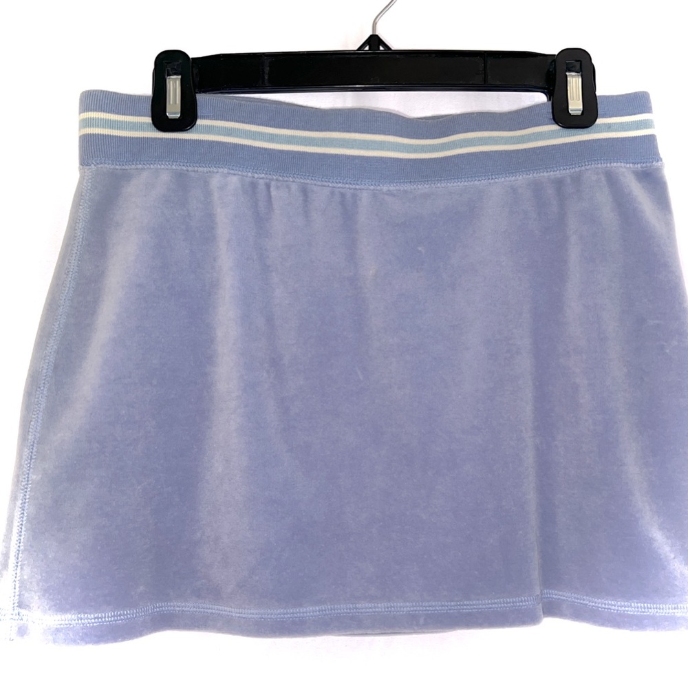 Express Lavender Velour Mini Skirt - Size M